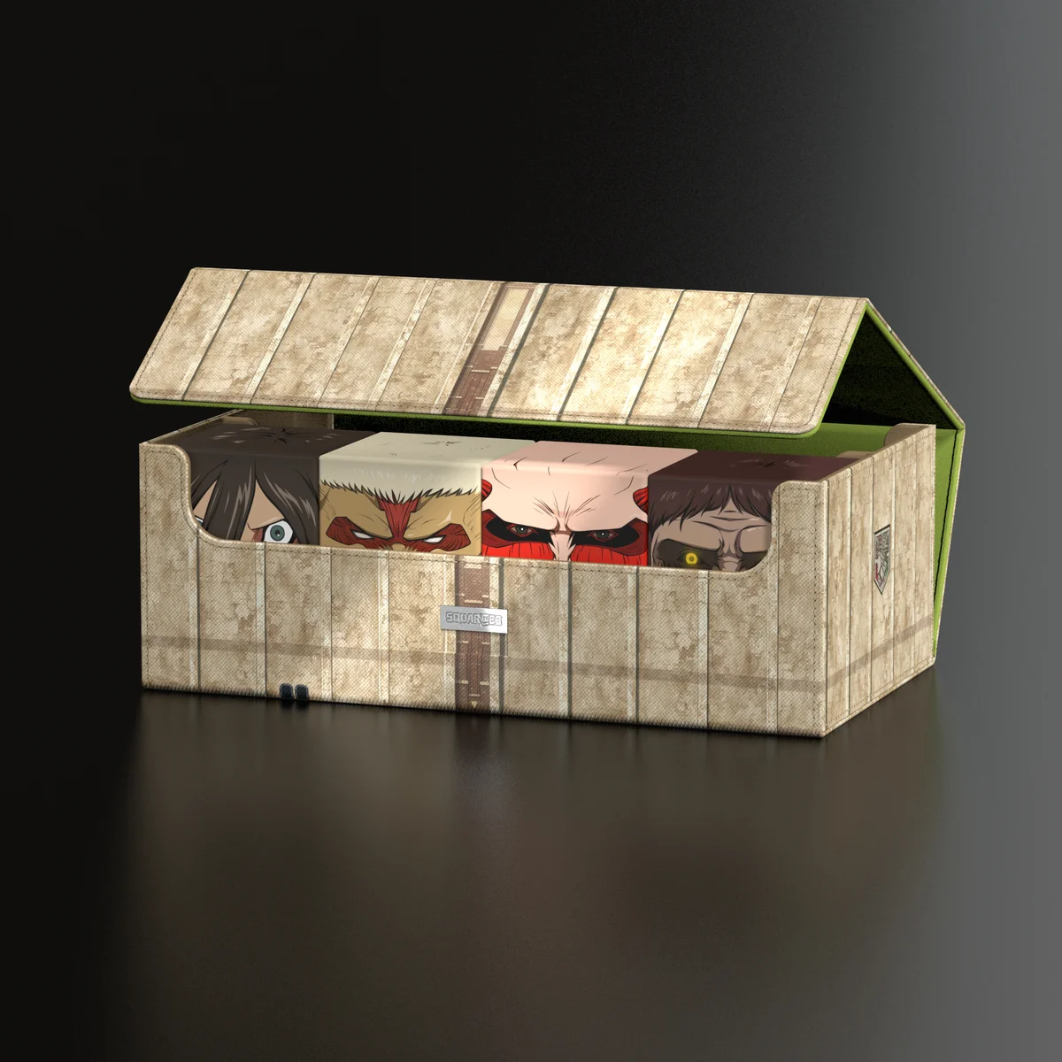 Squaroes Collectors Case 800 Attack on Titan - Shiganshina District