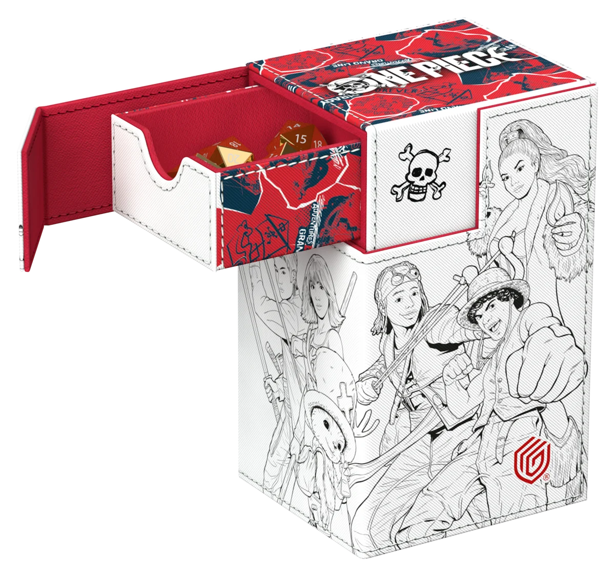 Ultimate Guard Flip'n'Tray 80+ Xenoskin NETFLIX ONE PIECE - Sketch