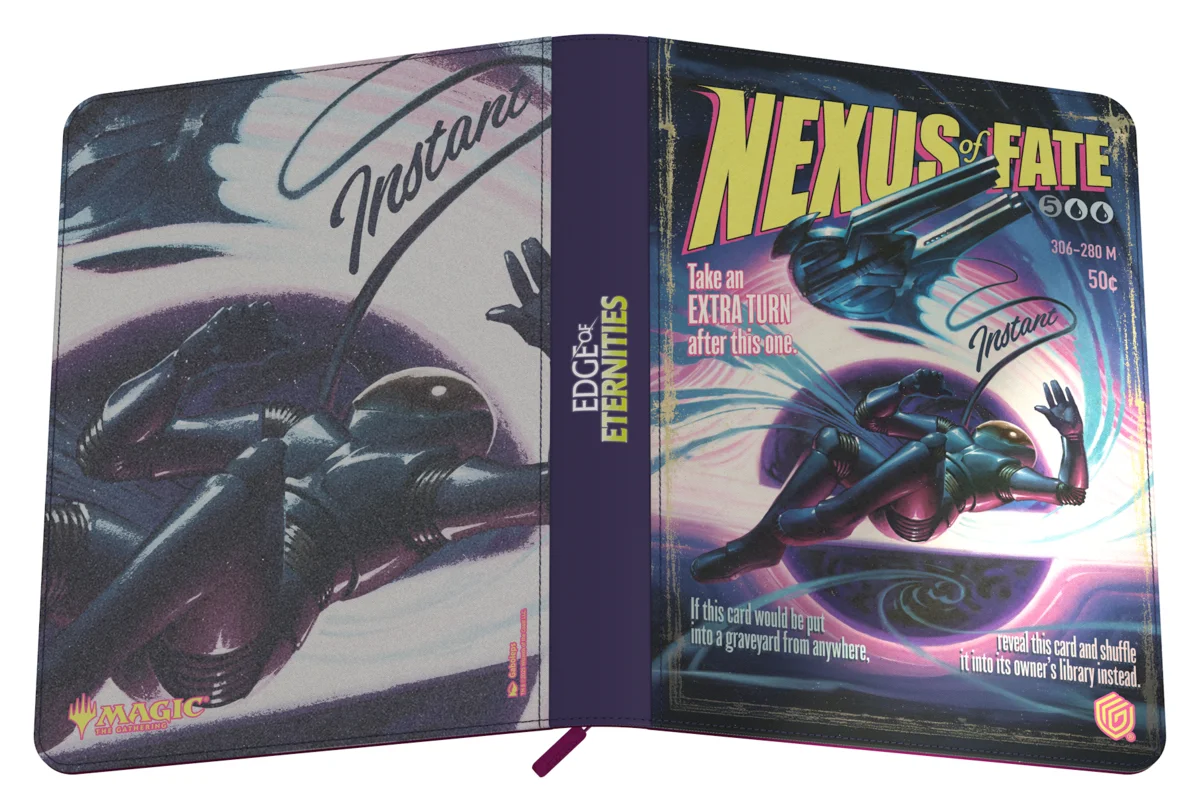 Ultimate Guard Zipfolio 360 Xenoskin Magic: The Gathering "Edge of Eternities" - Nexus of Fate