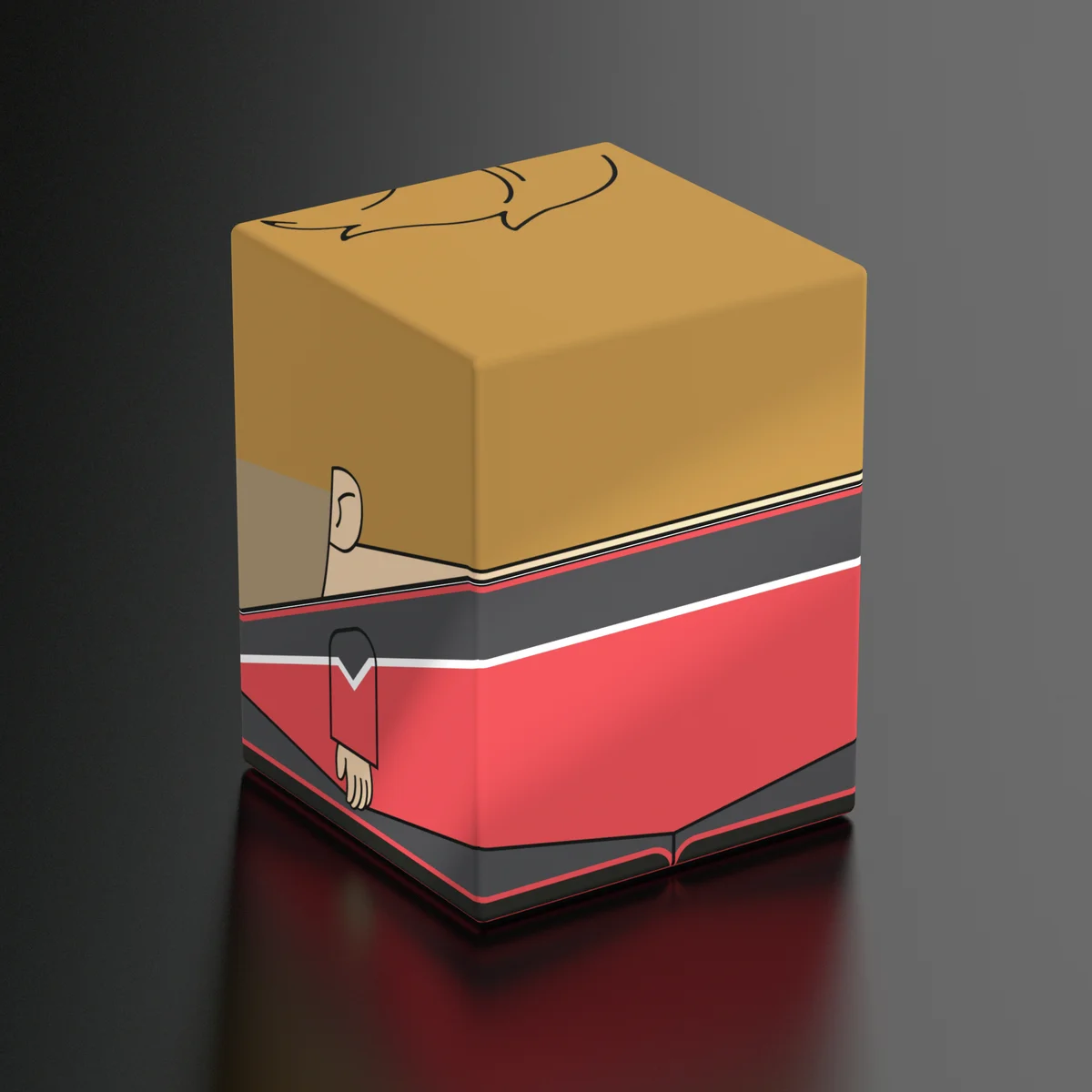 Teenage Mutant Ninja Turtles Squaroe deck box by Ultimate Guard