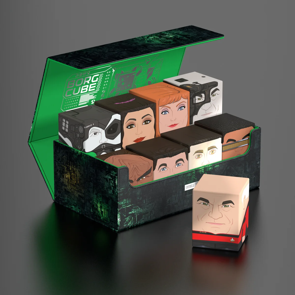 Squaroes Collectors Case 800 Star Trek: The Next Generation - Borg Cube