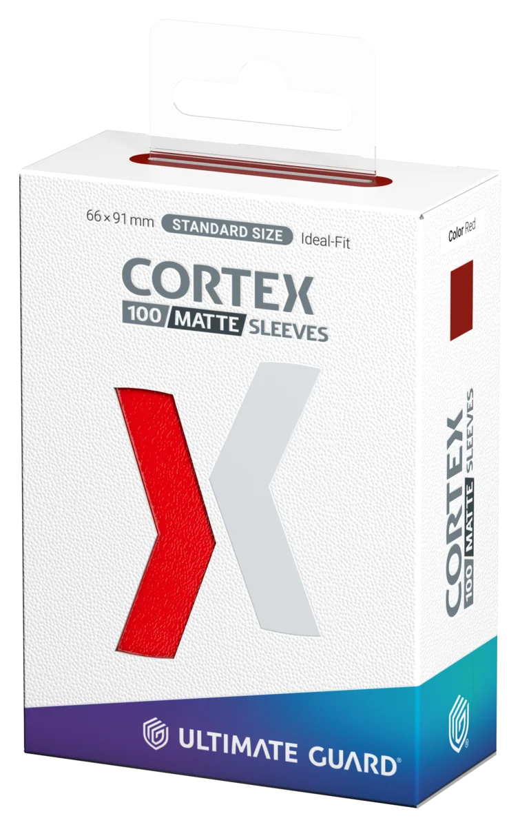 Ultimate Guard Cortex Sleeves Matte Standard Size (100) - Red
