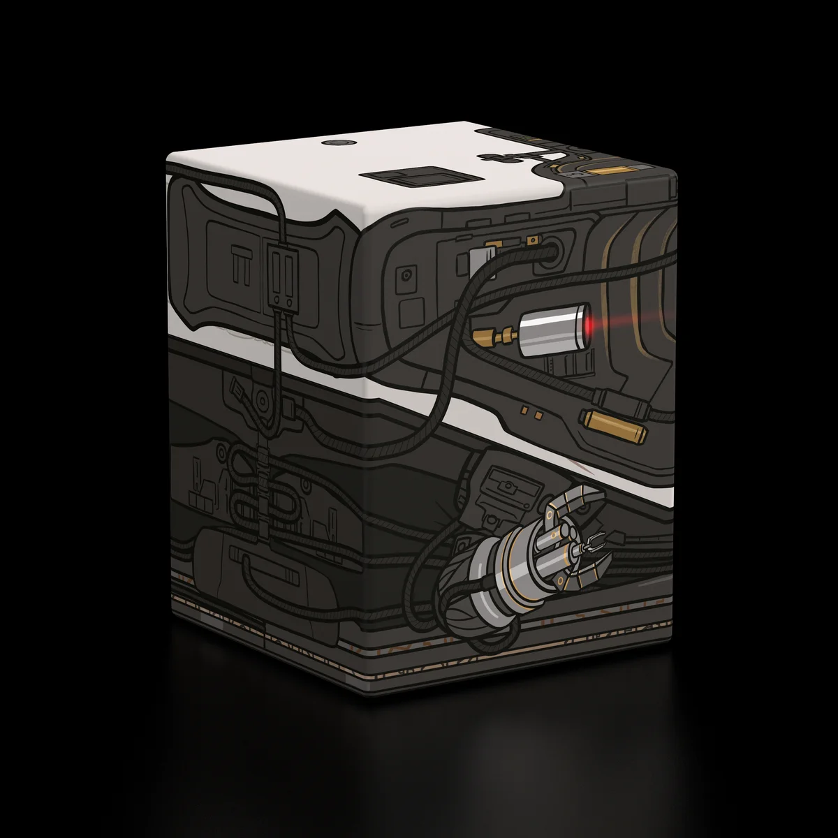 Squaroes Squaroe Star Trek: The Next Generation ST026 - Locutus