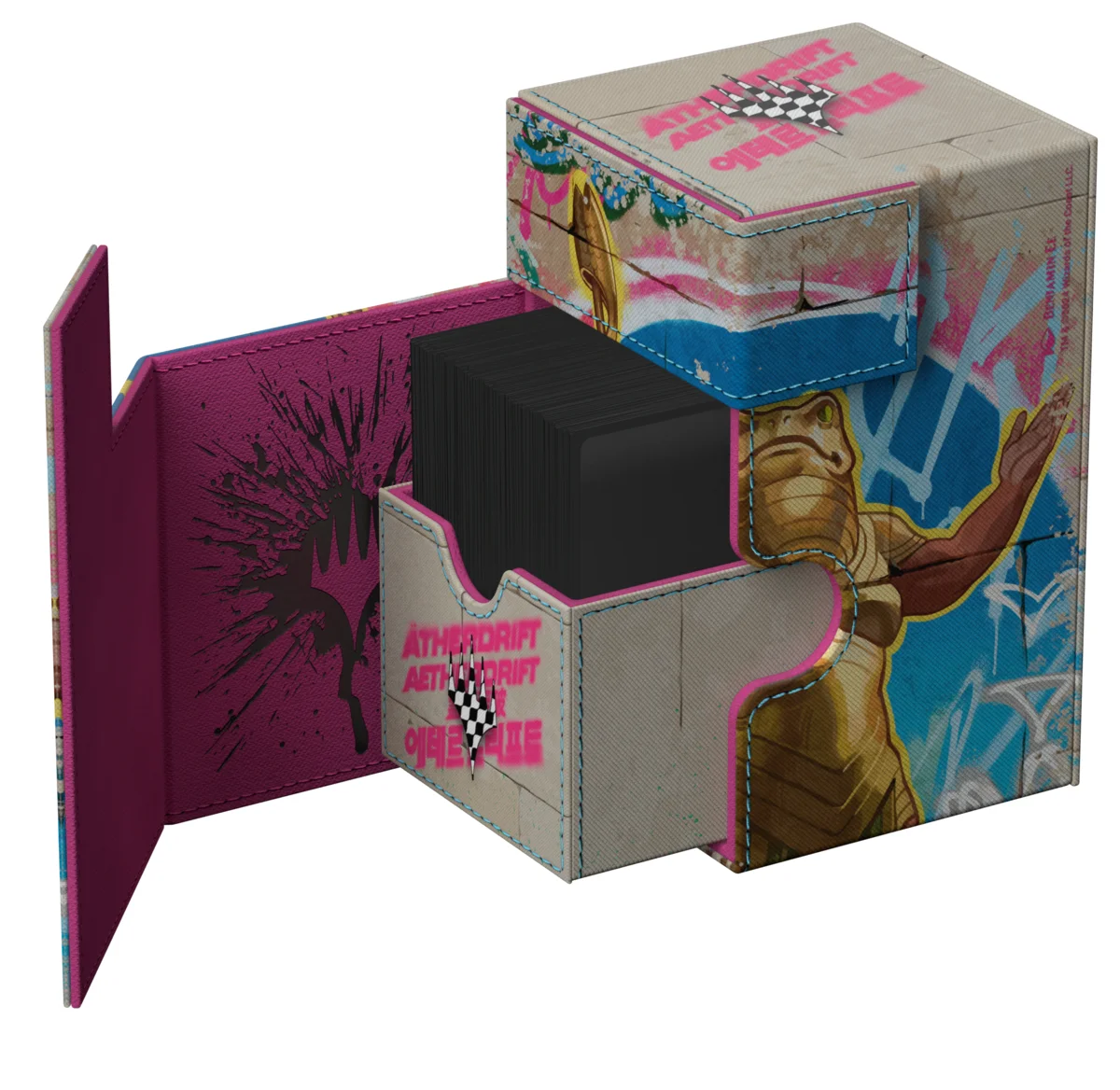 Ultimate Guard Flip'n'Tray 100+ Xenoskin Magic: The Gathering "Aetherdrift" - Sab-Sunen, Luxa Embodied