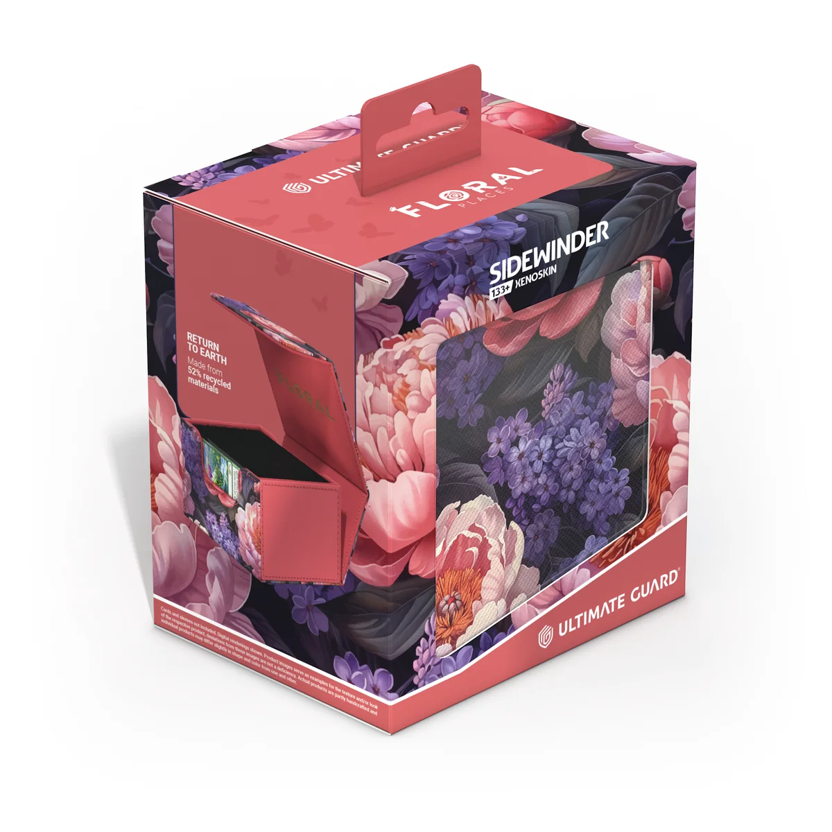 Ultimate Guard Sidewinder 133+ Xenoskin "Floral Places" - Vivid Field