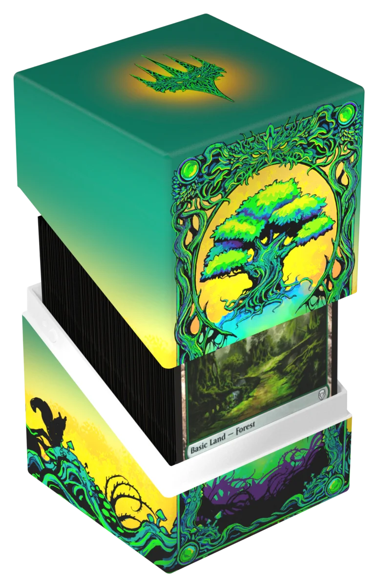Ultimate Guard RTE Boulder 100+ Magic: The Gathering  "Mana Token" - Forest
