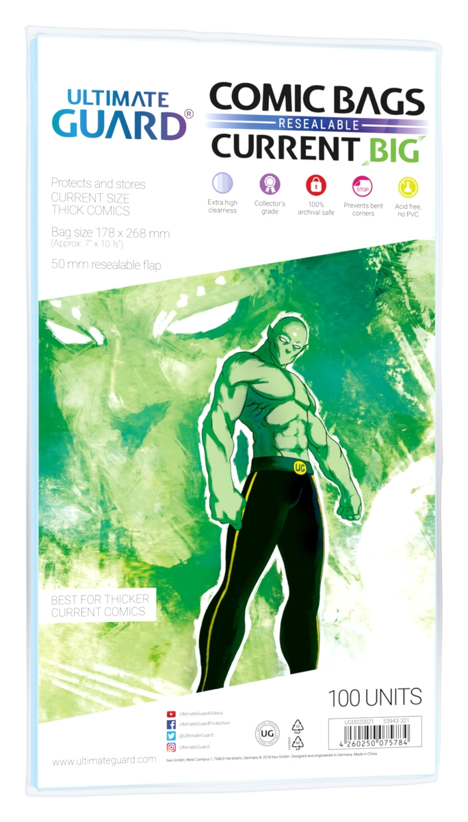 Ultimate Guard Comic Bags