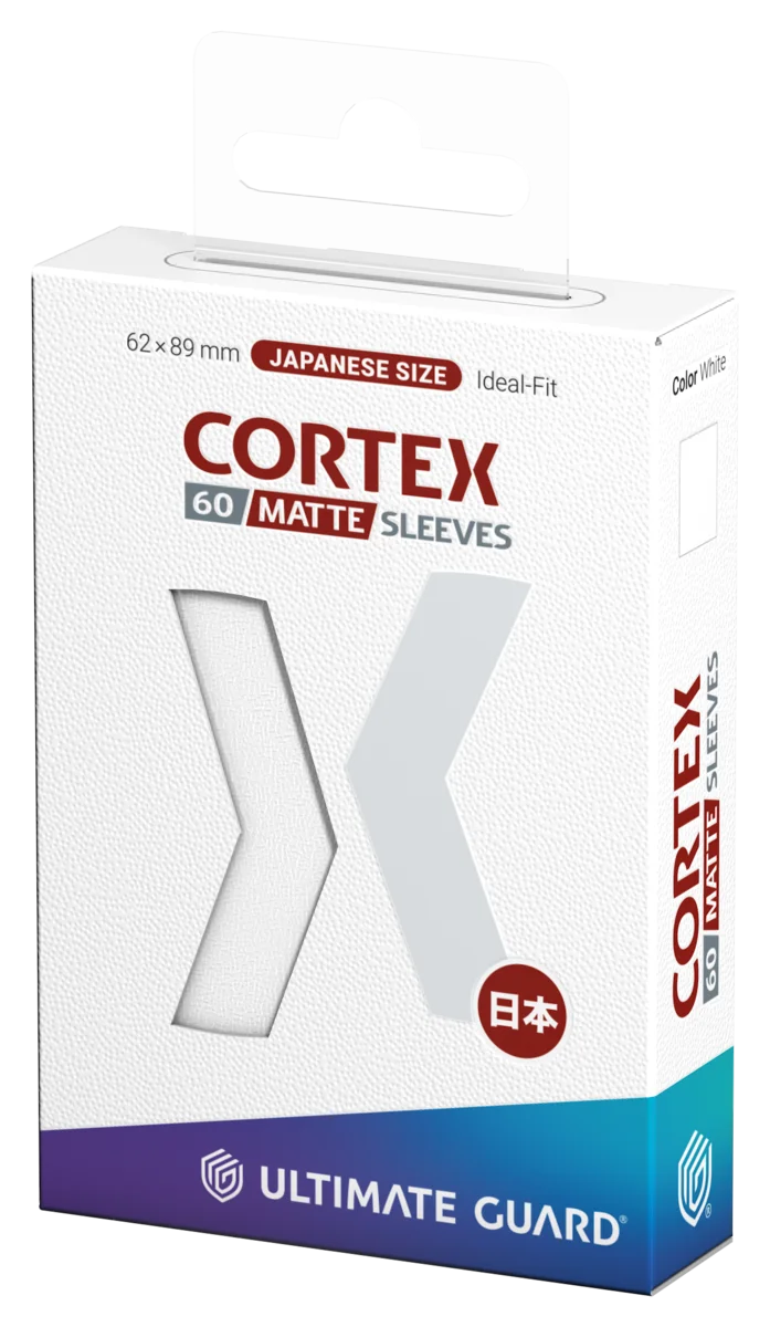Ultimate Guard Cortex Sleeves Matte Japanese Size (60) - White