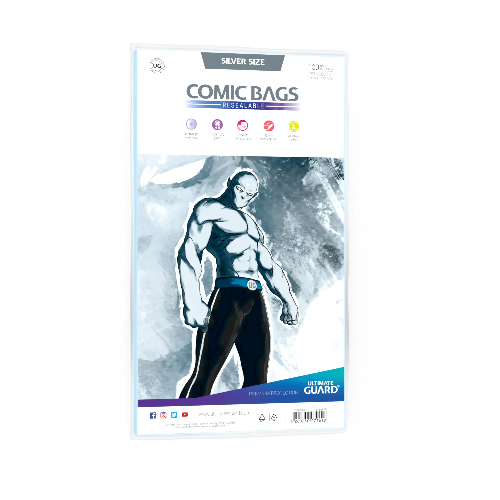 Mylar bag for Comic Skin Openable Slab, 2mil – comicskin.com
