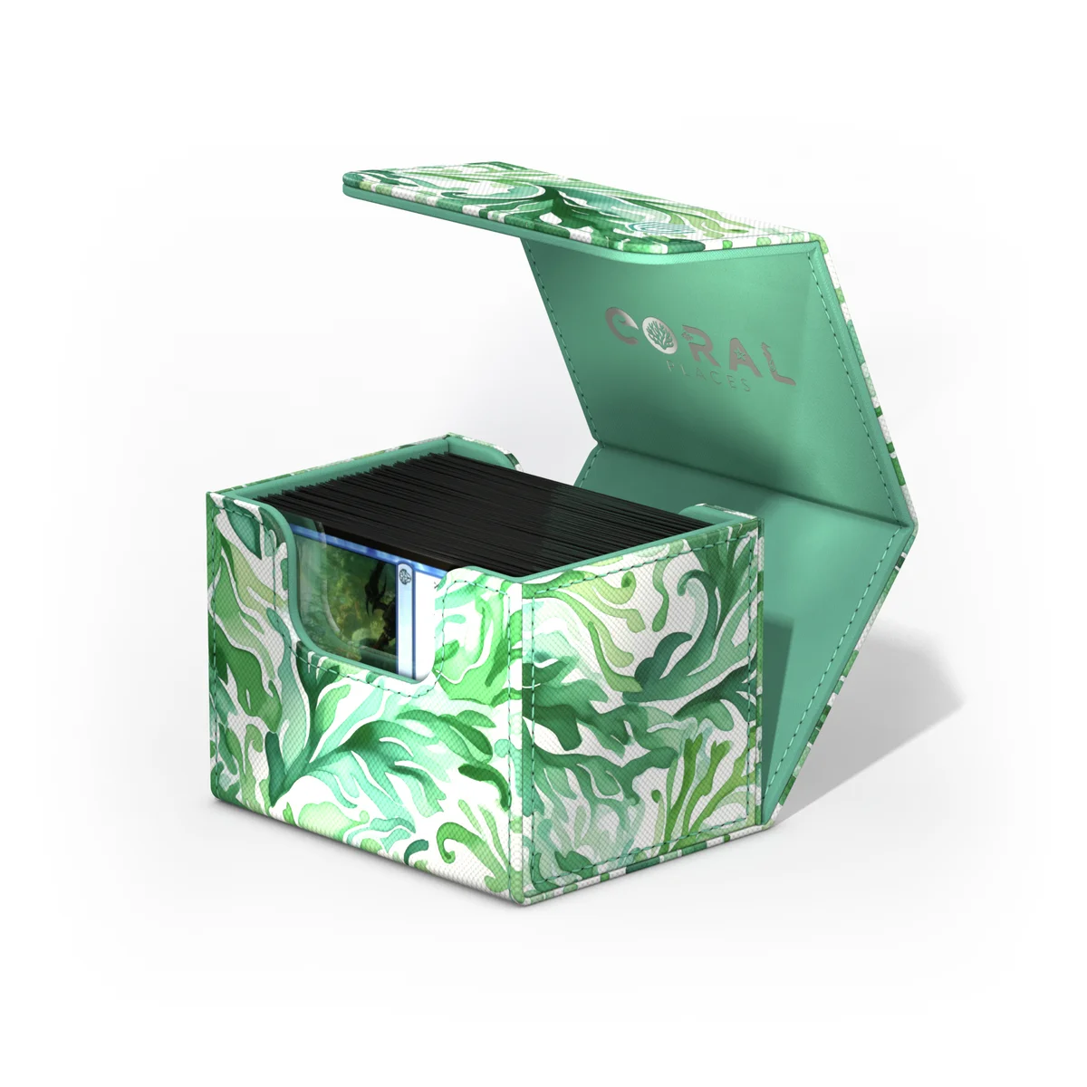 Ultimate Guard Sidewinder 100+ Coral Places Xenoskin deck box