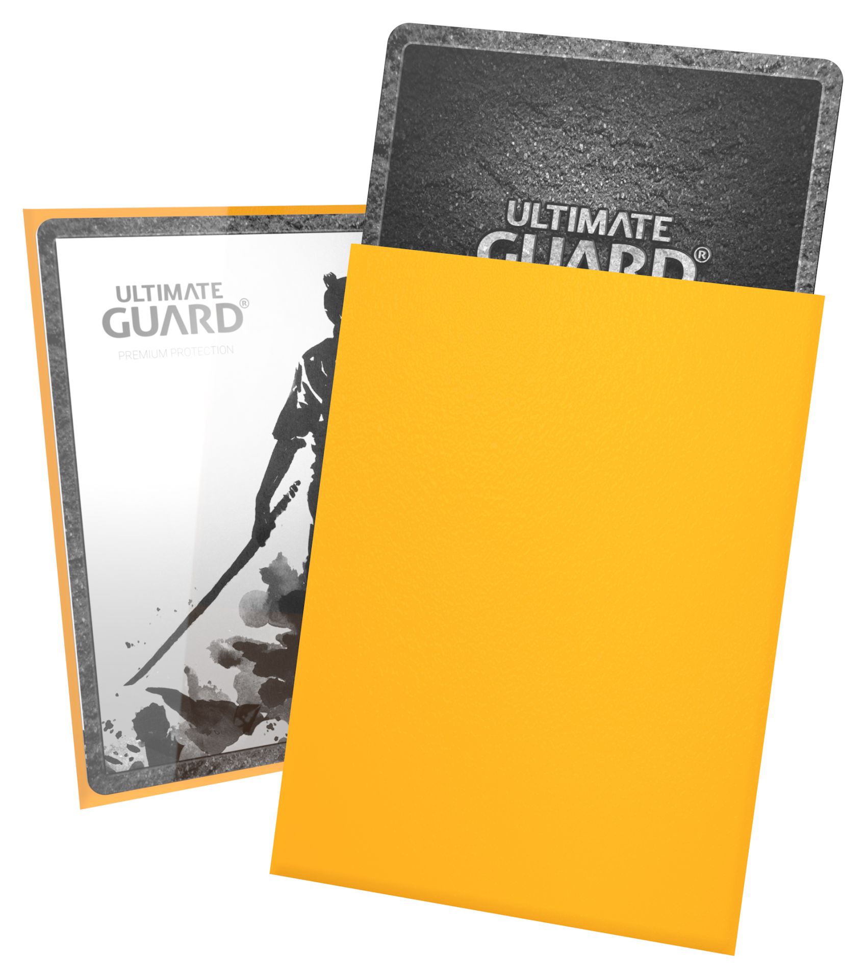 100-pk-ultimate-guard-katana-card-sleeves-66x91mm-standard-size-yellow